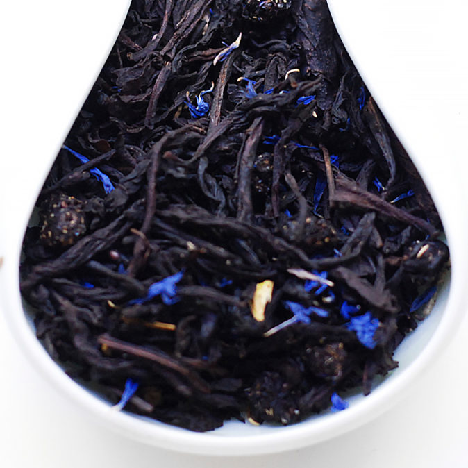 Чай чёрный ароматизированный “чёрника в йогурге” (very best)