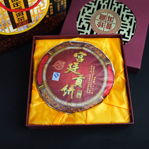 Пуэр в подарочной упаковке