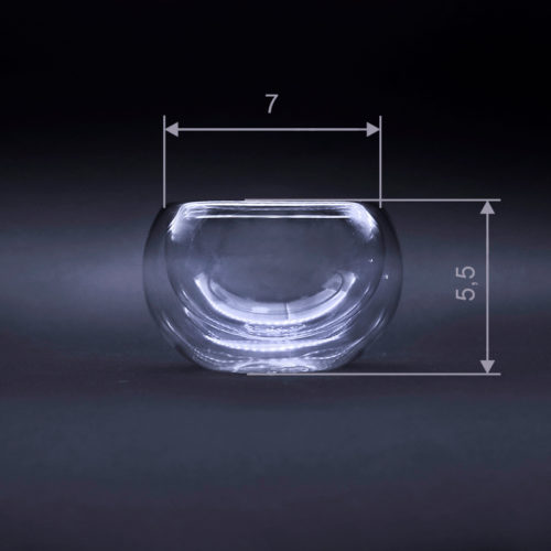 Стакан из двойного стекла, 100 мл (кратно 6 шт)