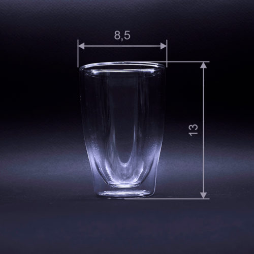 Стакан из двойного стекла, 350 мл
