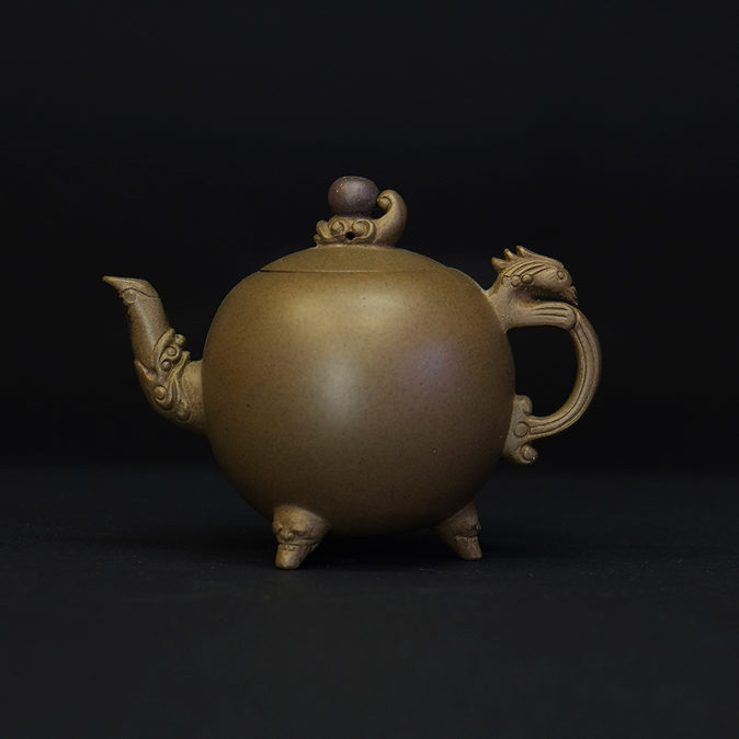 Чайник из исинской глины “Узорный” 180 мл Чайник из исинской глины "Узорный" 180 мл