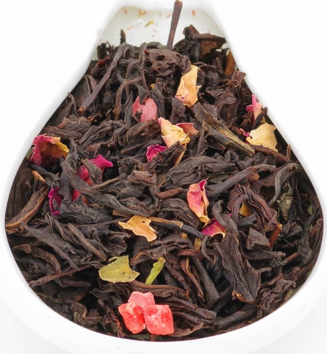 17032-1 Чай черный Клубника со сливками